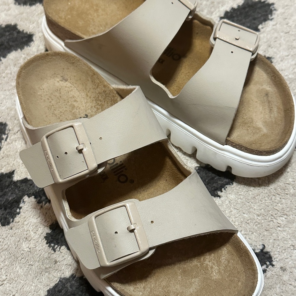 Birkenstock Arizona Chunky in Sandcastle